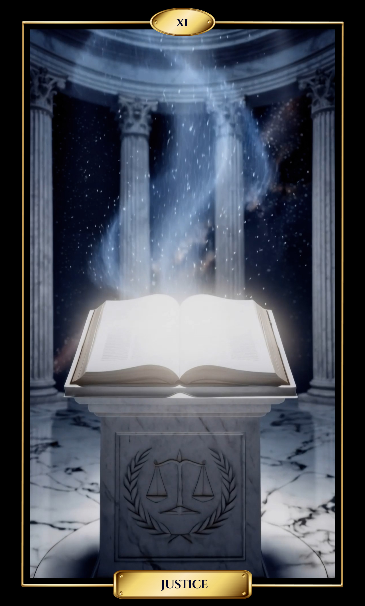 living-tarot-11-justice-card