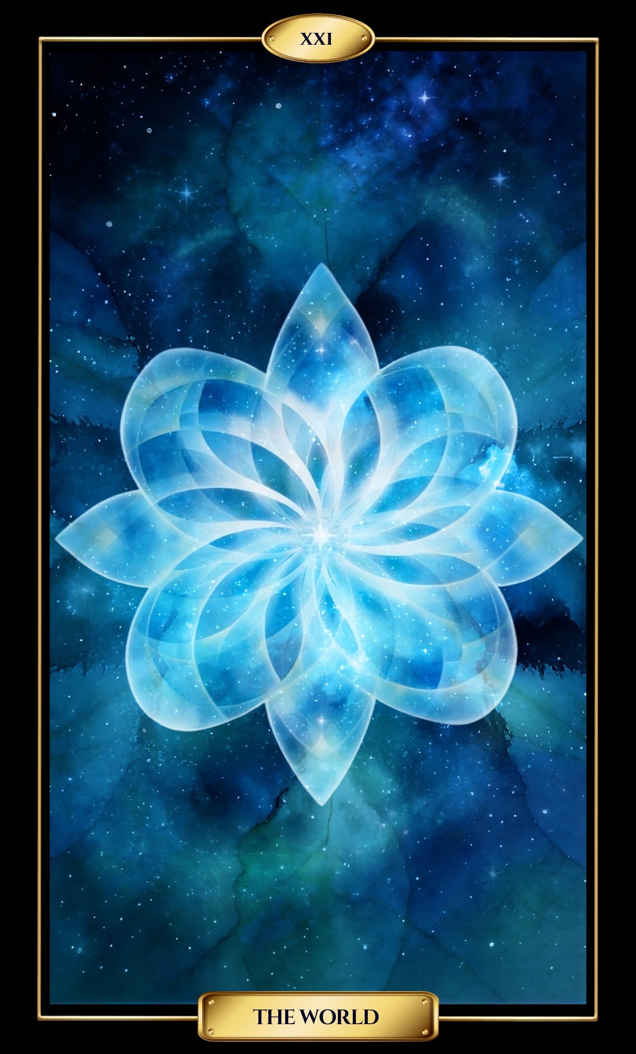 living-tarot-21-world-card